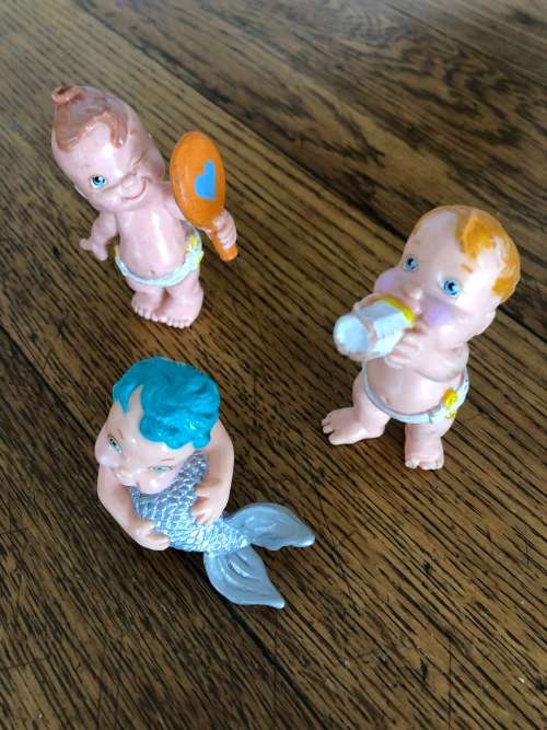 Three Magic Diaper babies